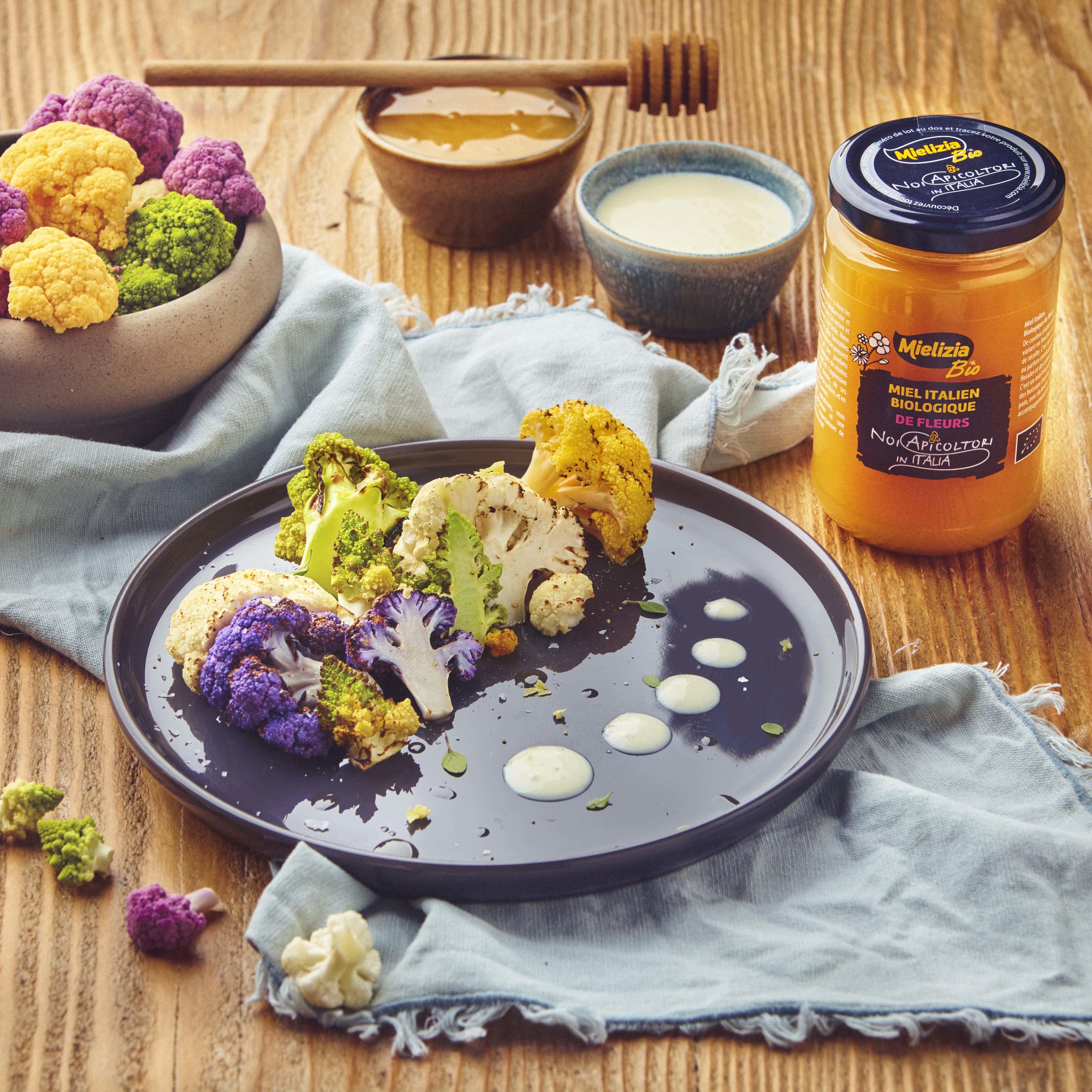 Chou-fleur au miel et au gingembre Chou-fleur au miel et au gingembre